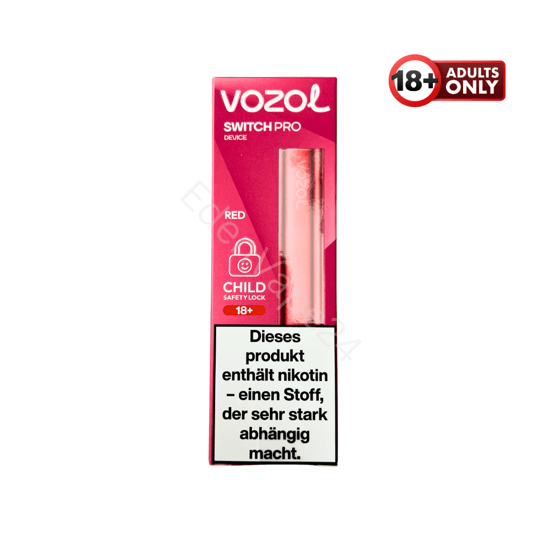 Vozol Pod Basisgerät - Red - EdenVape24